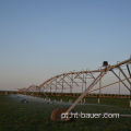 projeto de sistema de irrigação de pivô de centro de energia solar